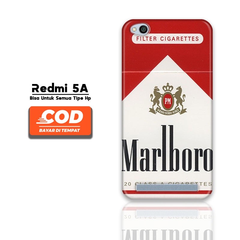 Case Xiaomi Redmi 5A Fashion Rokok Keren Series - Softcase Glass Kaca Hardcase Casing Hp Kesing Hp C