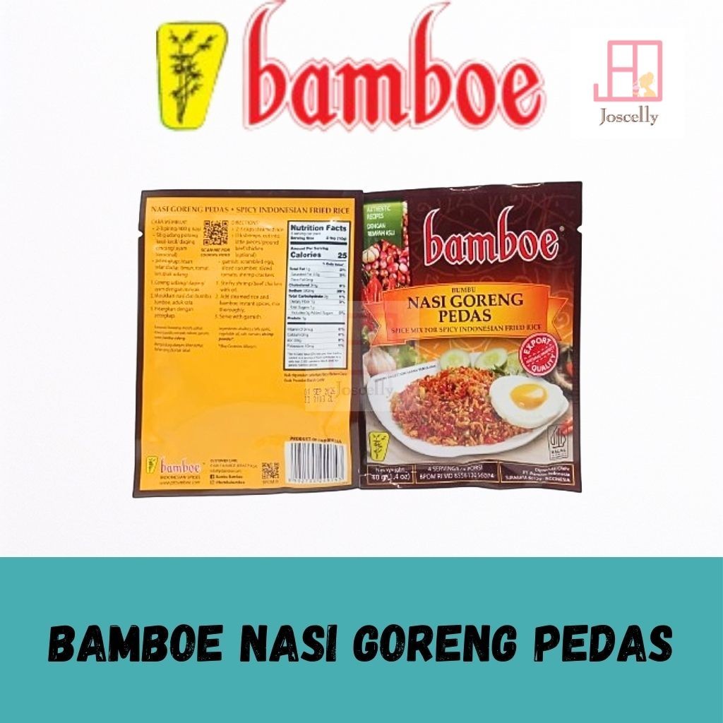 

JOSCELLY.ID BAMBOE Bumbu Nasi Goreng Pedas