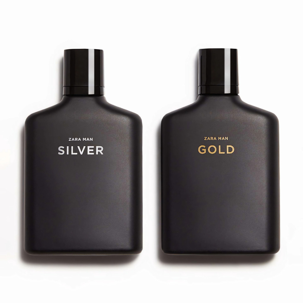 PARFUM ZARA MAN SILVER / GOLD 100ML PRIA
