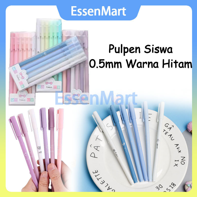 

Pulpen Siswa 0.5mm Warna Hitam / Pena Morandi / Pena Untuk Tanda Tangan