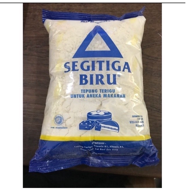 

Tepung Terigu Segitiga -- Tepung Terigu Segitiga Biru kemasan 1kg
