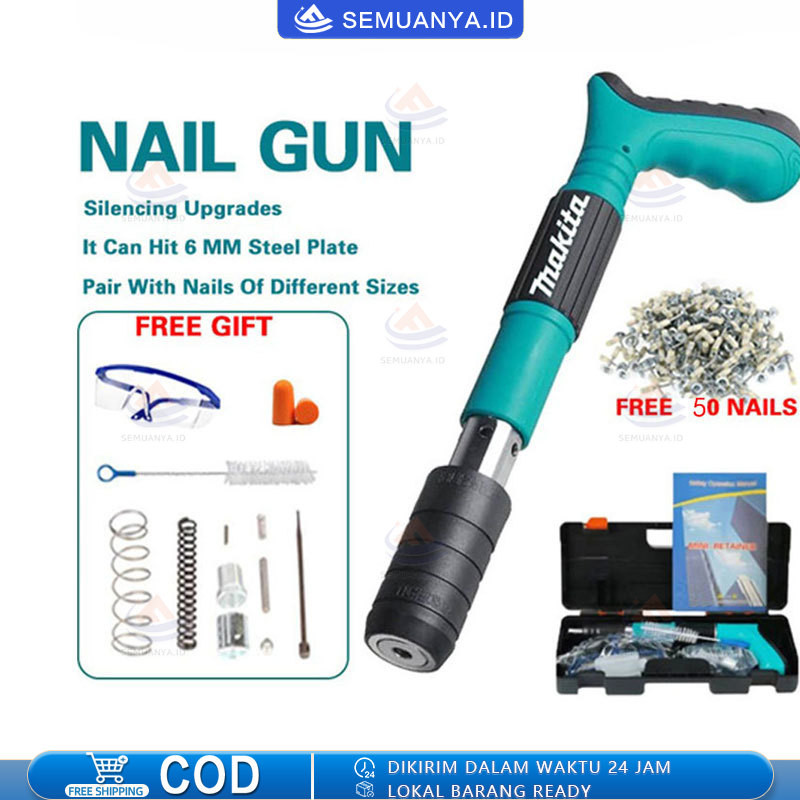 Alat Mesin Tembak Paku Beton / Paku Tembak Beton Baja / Alat Paku Tembak Beton / Paku Tembak Manual 