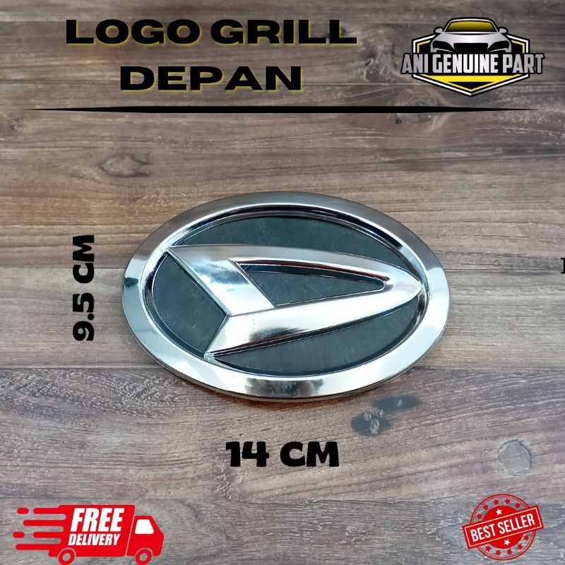 Logo Grill Depan Xenia 2012 2013 2014 2015 ORIGINAL