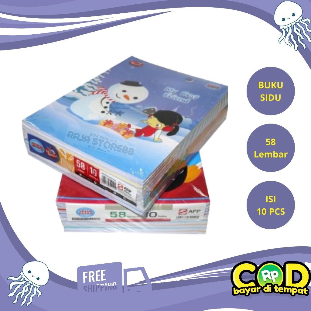 

Buku Tulis SIDU 58 LEMBAR (10 PCS)