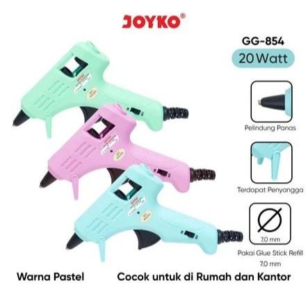 

Lem Tembak JOYKO GG-854 warna pastel alat hot melt glue gun