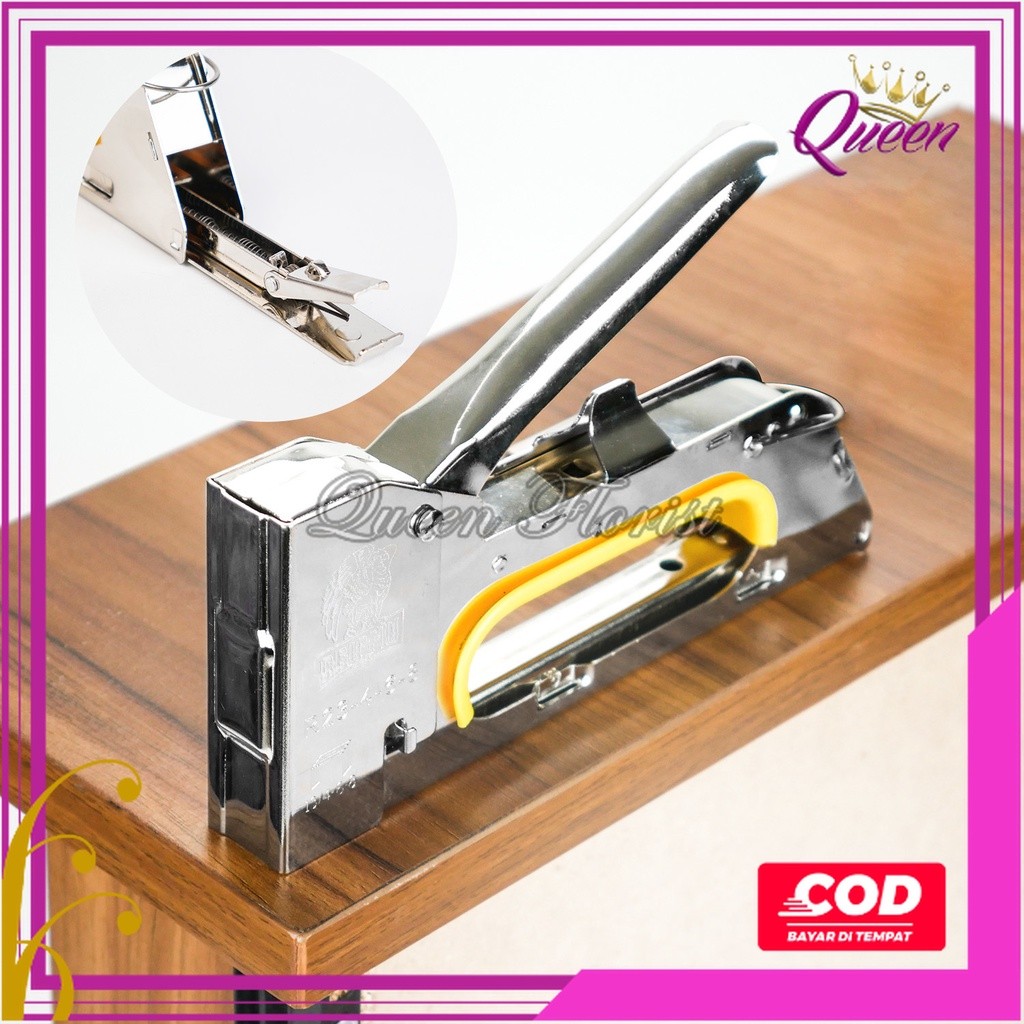 

TERLARIS Alat Staples Tembak Stapler Jepretan Gun Tracker Untuk Perekat Kardus Papan Kayu Jok Motor lh-0