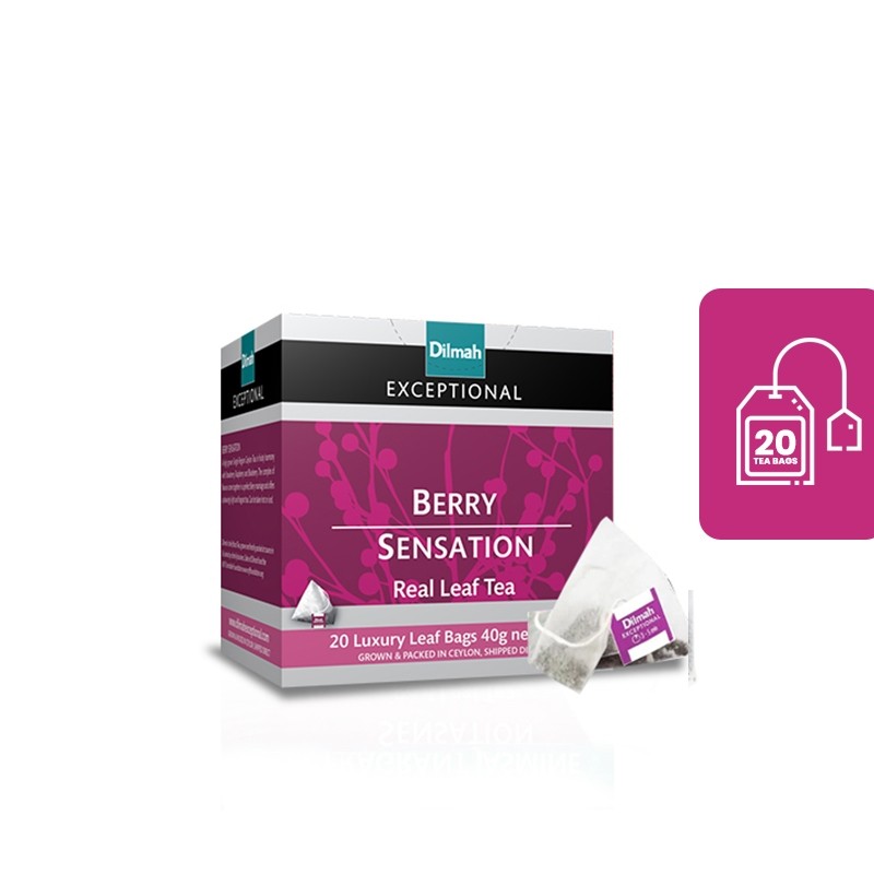

Dilmah Exceptional Berry Sensation Tea - Teh Celup