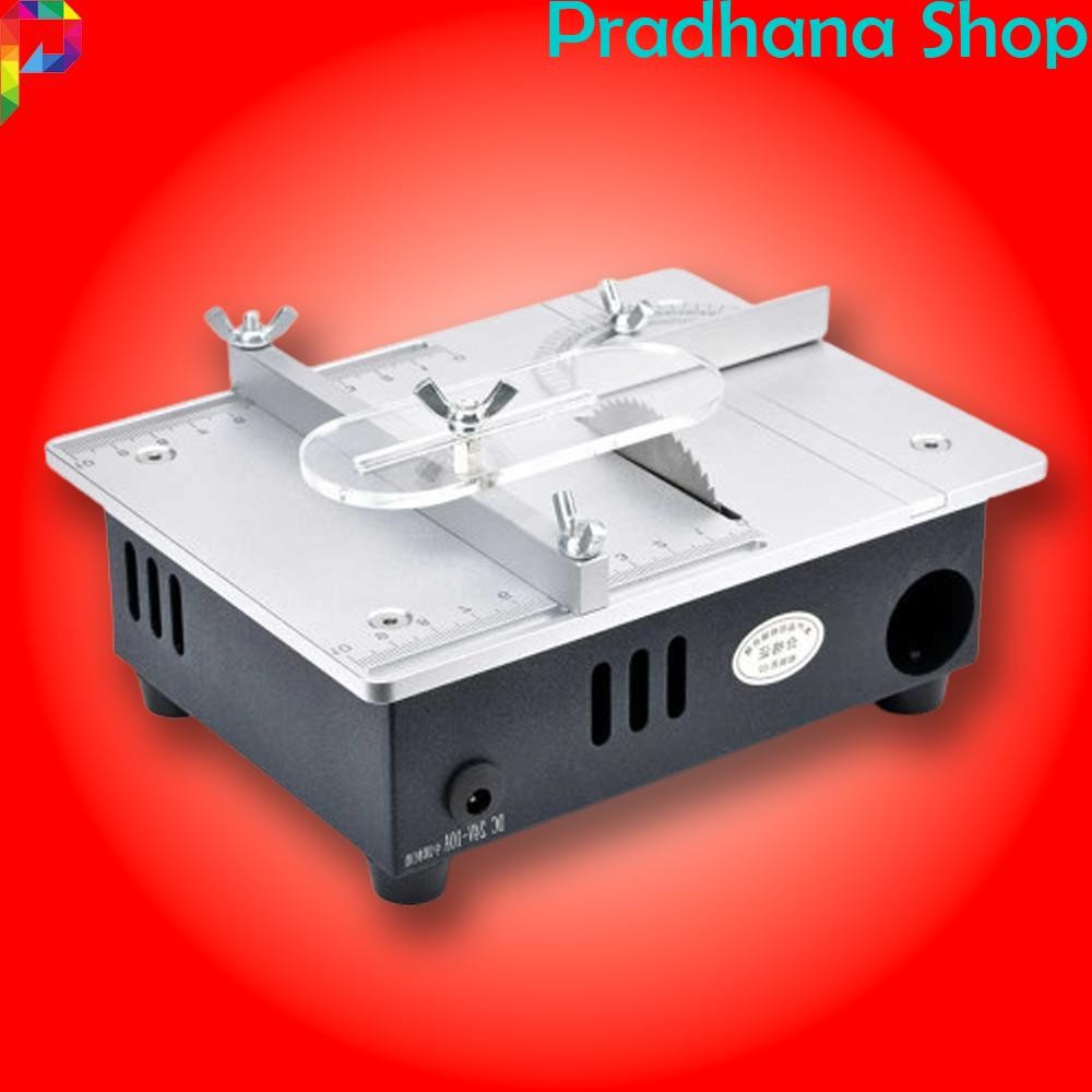 Meja Gergaji Serkel Kayu Multifungsi Mini Table Circular Saw 5000 RPM 96 W
