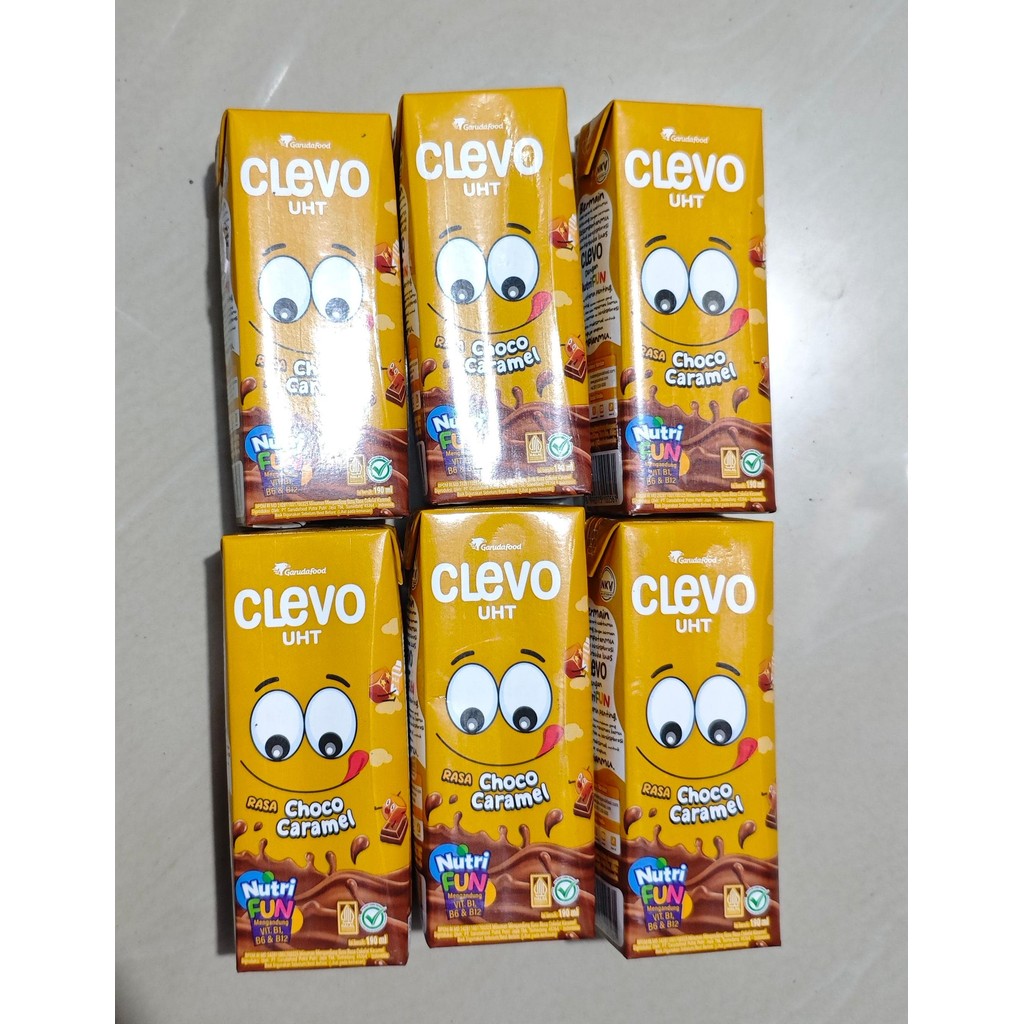 

Susu UHT Clevo Choco Caramel 190 ml PCS