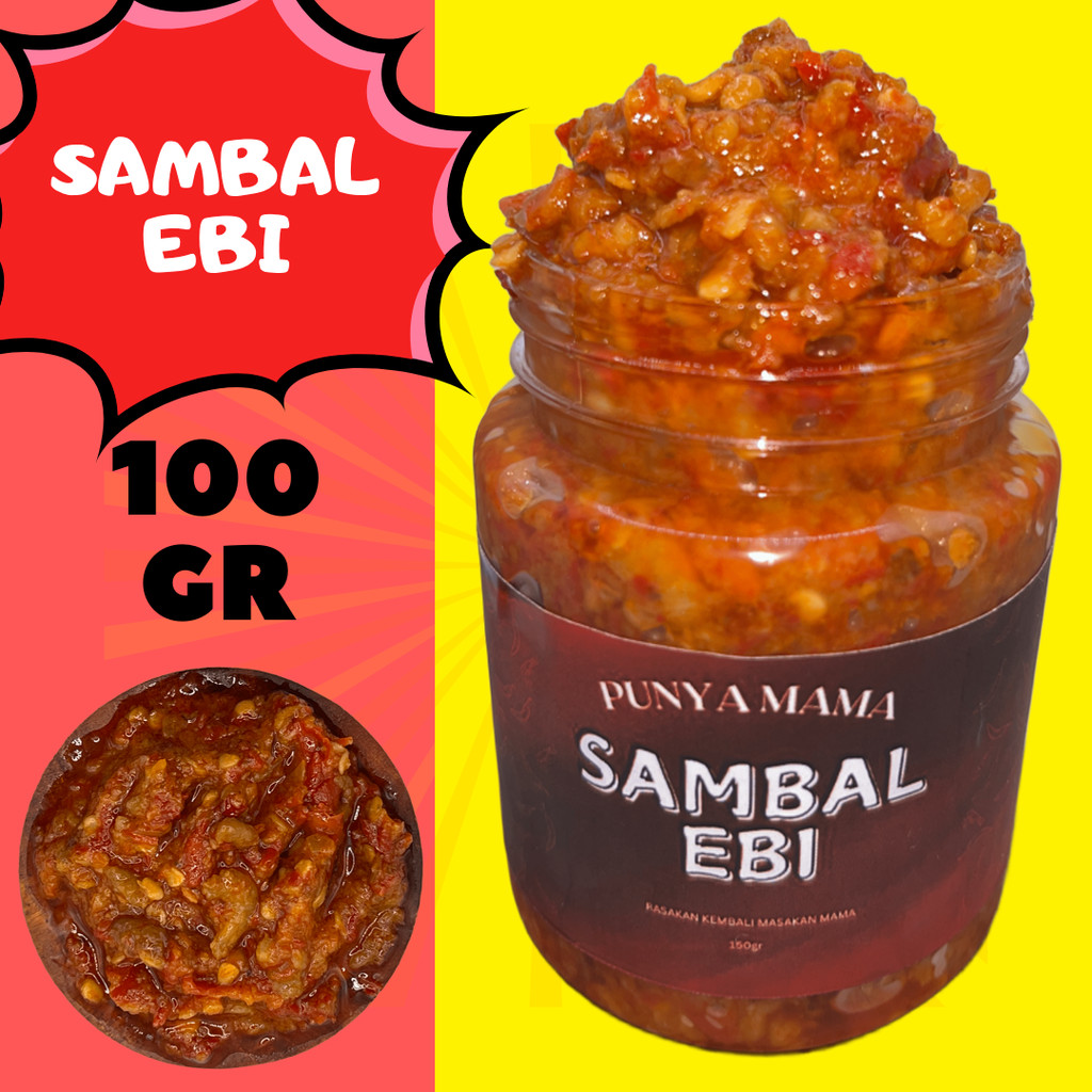 

Punya Mama - Sambal Ebi 100 Gram