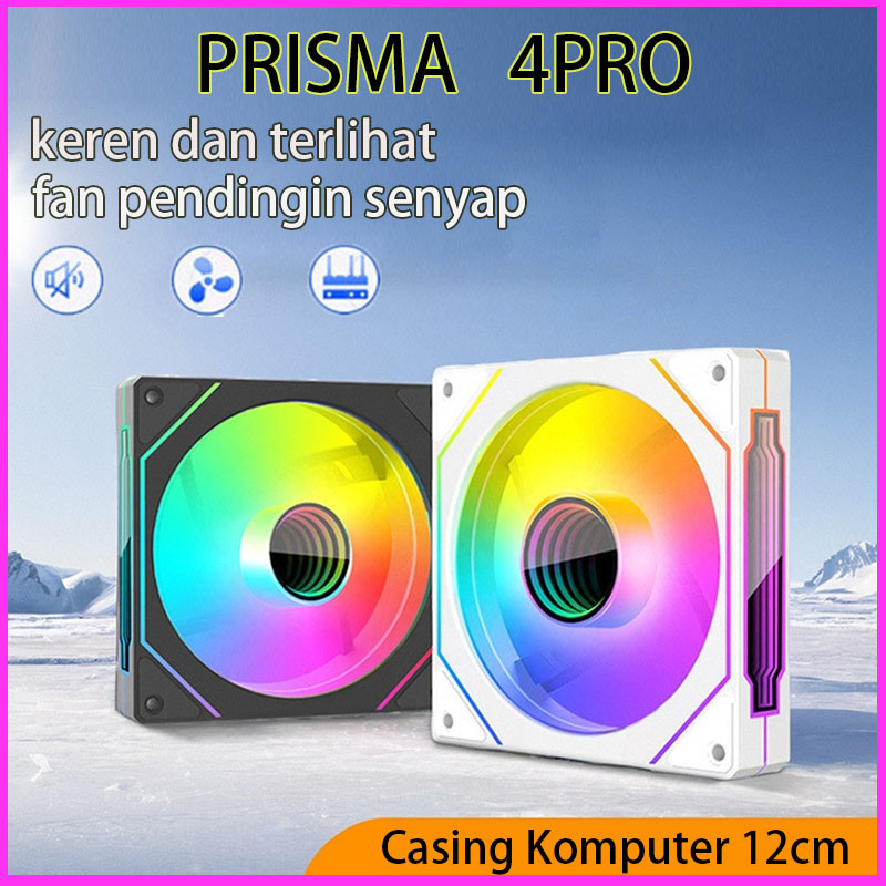 Kipas Pendingin Casing Komputer Peralatan Pendingin Komputer Radiator Casing Komputer 12cm