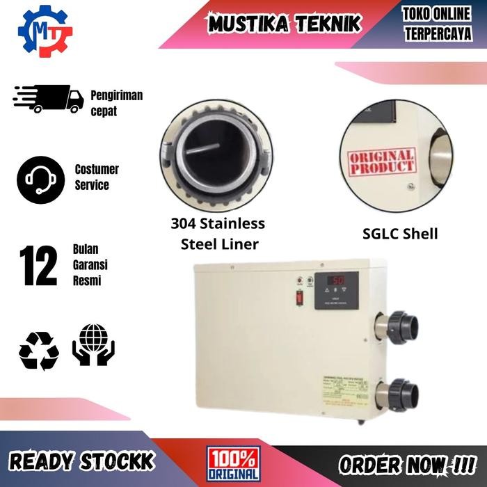 water heater termostat kolam renang pemanas kolam renang jacuzzi spa