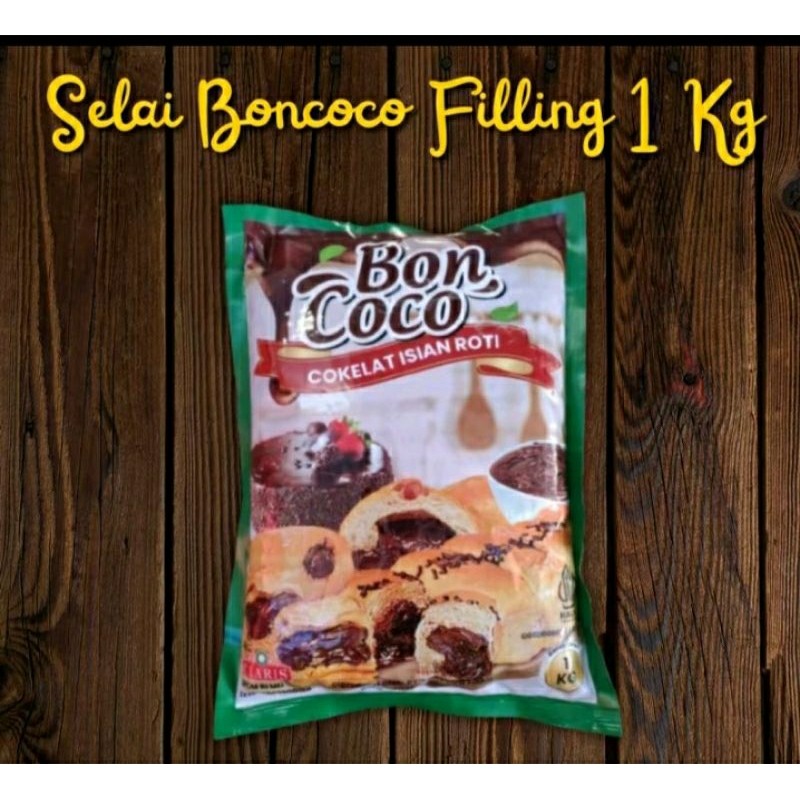 

BON COCO Selai Coklat Isian Roti 1kg – Pilihan Tepat untuk UMKM Roti & Kue!
