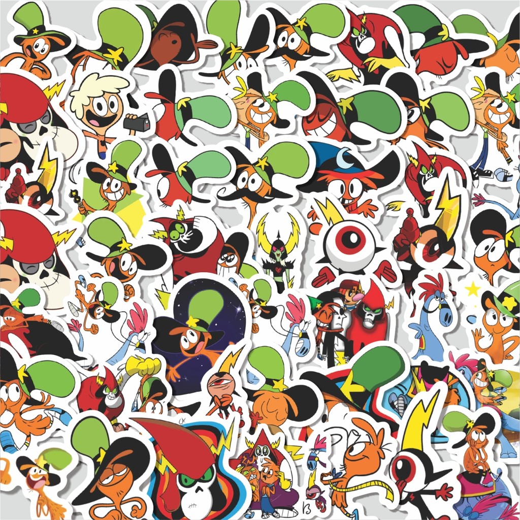 

Stiker Cutting Pack Sticker Kartun Wander Over Yonder Sticker Isi 100Pcs Series Aesthetic Lucu Keren Untuk Koper Bahan Vynil
