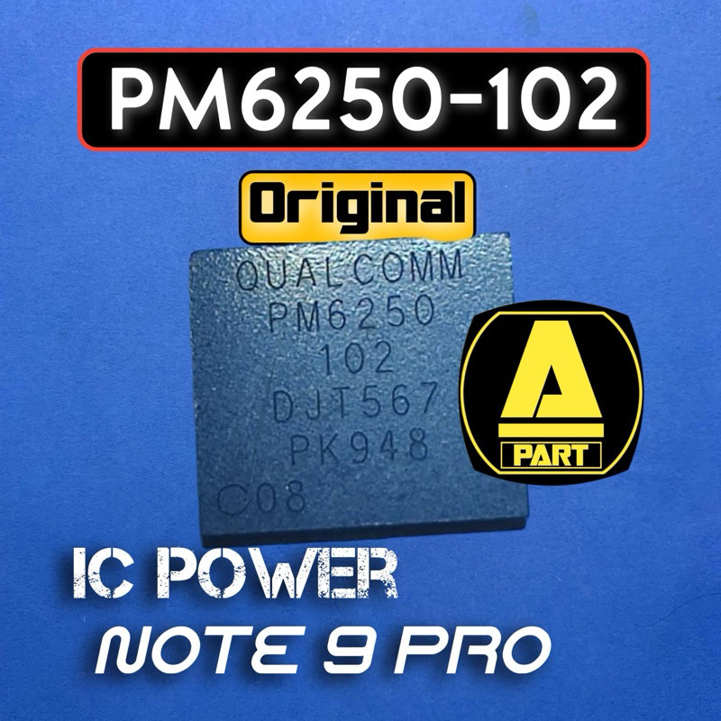 IC POWER PM6250-102 REDMI NOTE 9 PRO ORIGINAL NEW