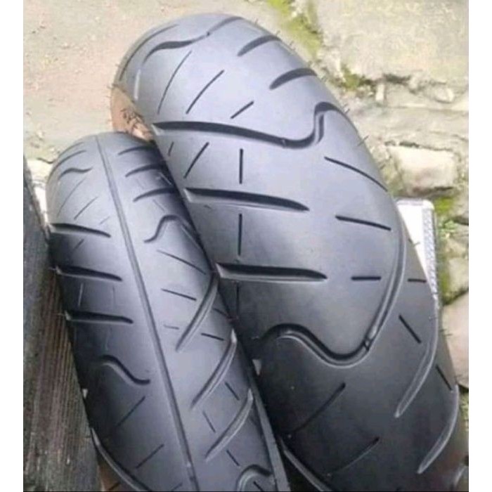 Ban motor bekas batikan/suntikan Sepasang ukuran 130/70 100/80 ring 17