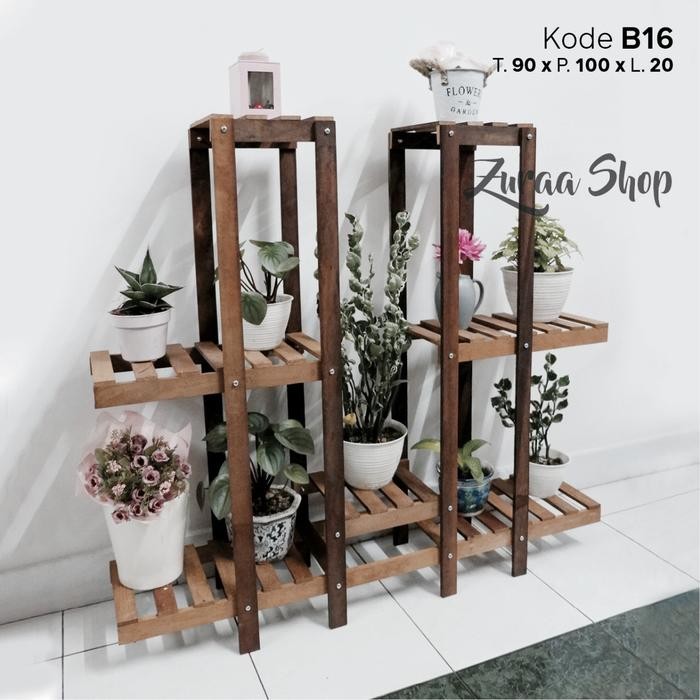 Rak kayu ulin B16