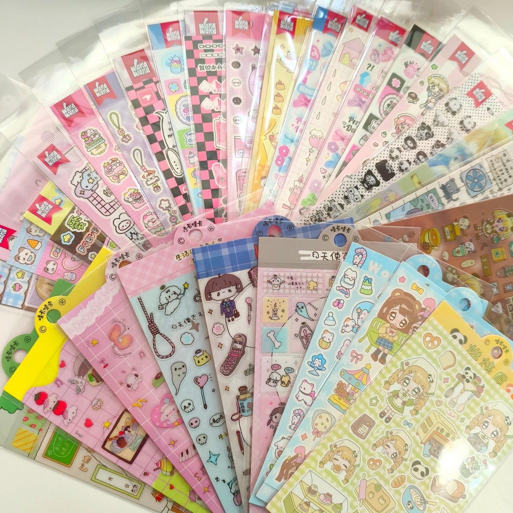 

30Pc Random A6 Minimalist Planner Stickers Scrapbook Non-repeating Decorative Stickers Diy Phone Laptop Suitcase Decal Sticker