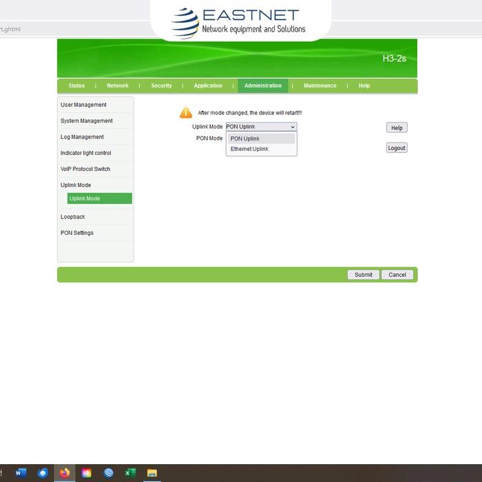 ont onu h3-2s xpon dual band (used)New