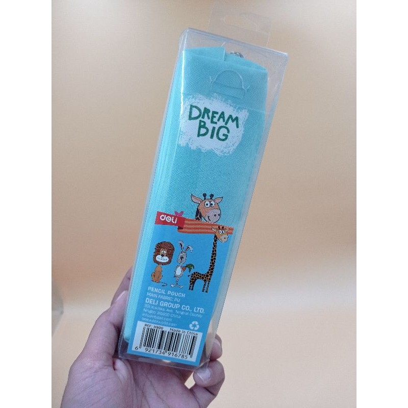 

Tempat Pensil Karakter Dream Big Hijau Tosca