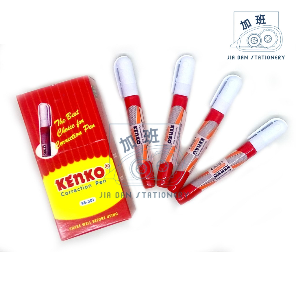 

Tipe X Cair Kenko KE-301 Correction Pen KE 301 Merah Panjang | JBS