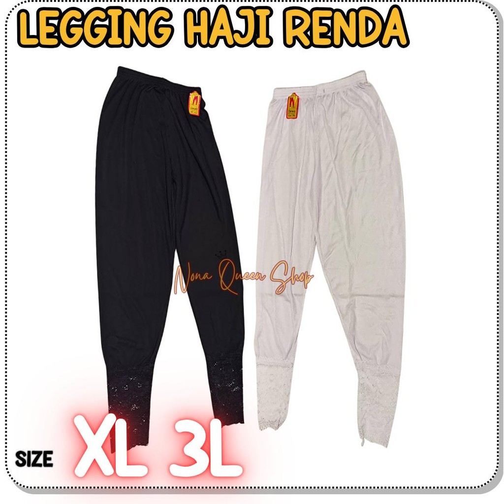 Androk celana panjang wanita daleman gamis renda LEGGING RENDA