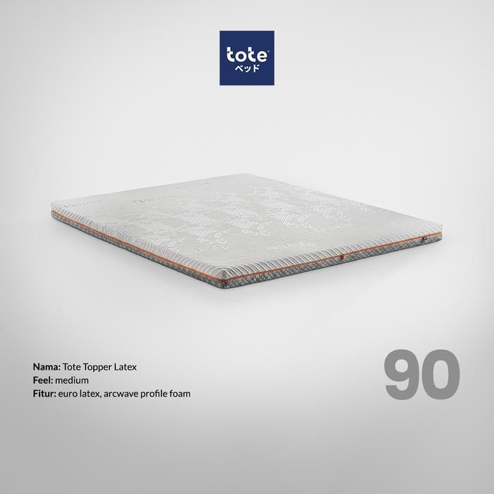 Tote Tatami Topper Latex | Kasur Latex Portable - 90 x 200