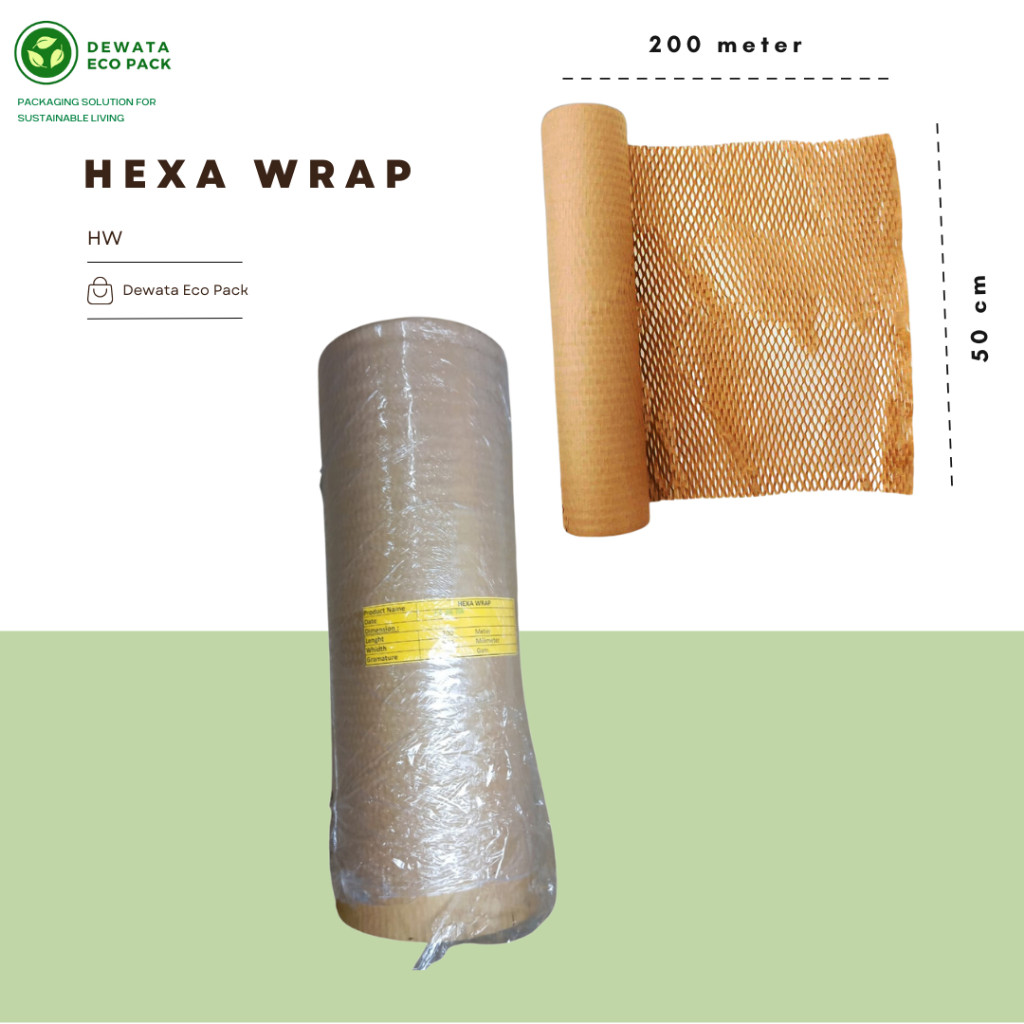 Hexa Wrap / Honeycomb Paper / Eco Bubble Wrap