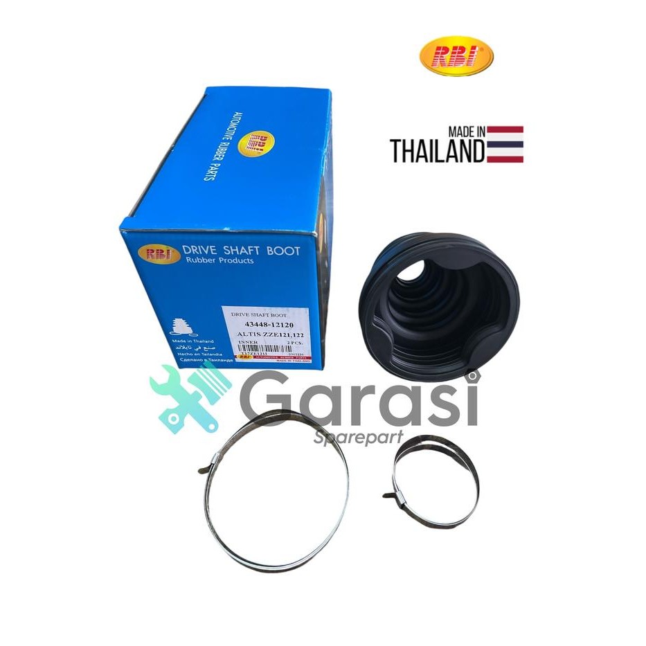 Boot Dalam Altis 2002-2007 Rbi Thailand Karet Kokel As Roda Cv Joint ORI