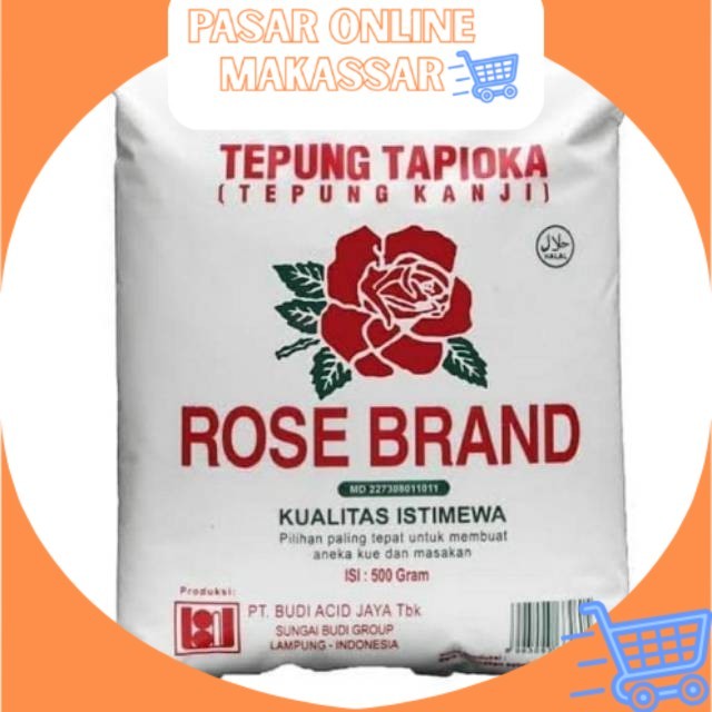 

Tepung Tapioka Rosebrand 500 Gr