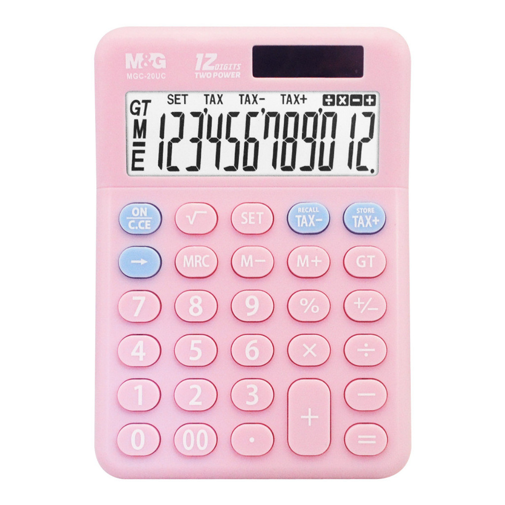

Kalkulator Saku Mini TAX Calculator MGC-20UC Mirip Kalkulator Casio M&G ADG981J0