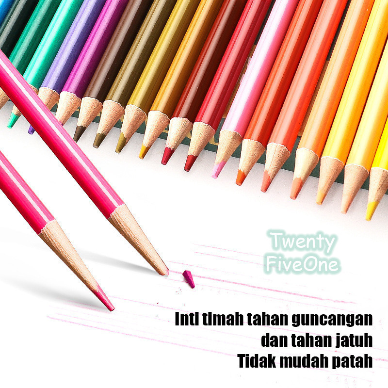 

OBOS Oil Pencil Color Pensil Warna Minyak 48/72 Pencil Color Set