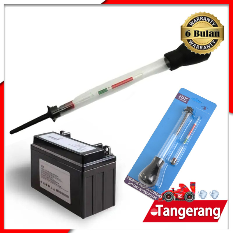 280mm Battery Hydrometer / Tester Aki / Alat Tes Kadar Air Aki / Hydrometer