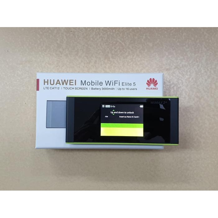 Huawei MiFi Modem 4G Elite 5 Portae Mifi Touchscreen Support NFC
