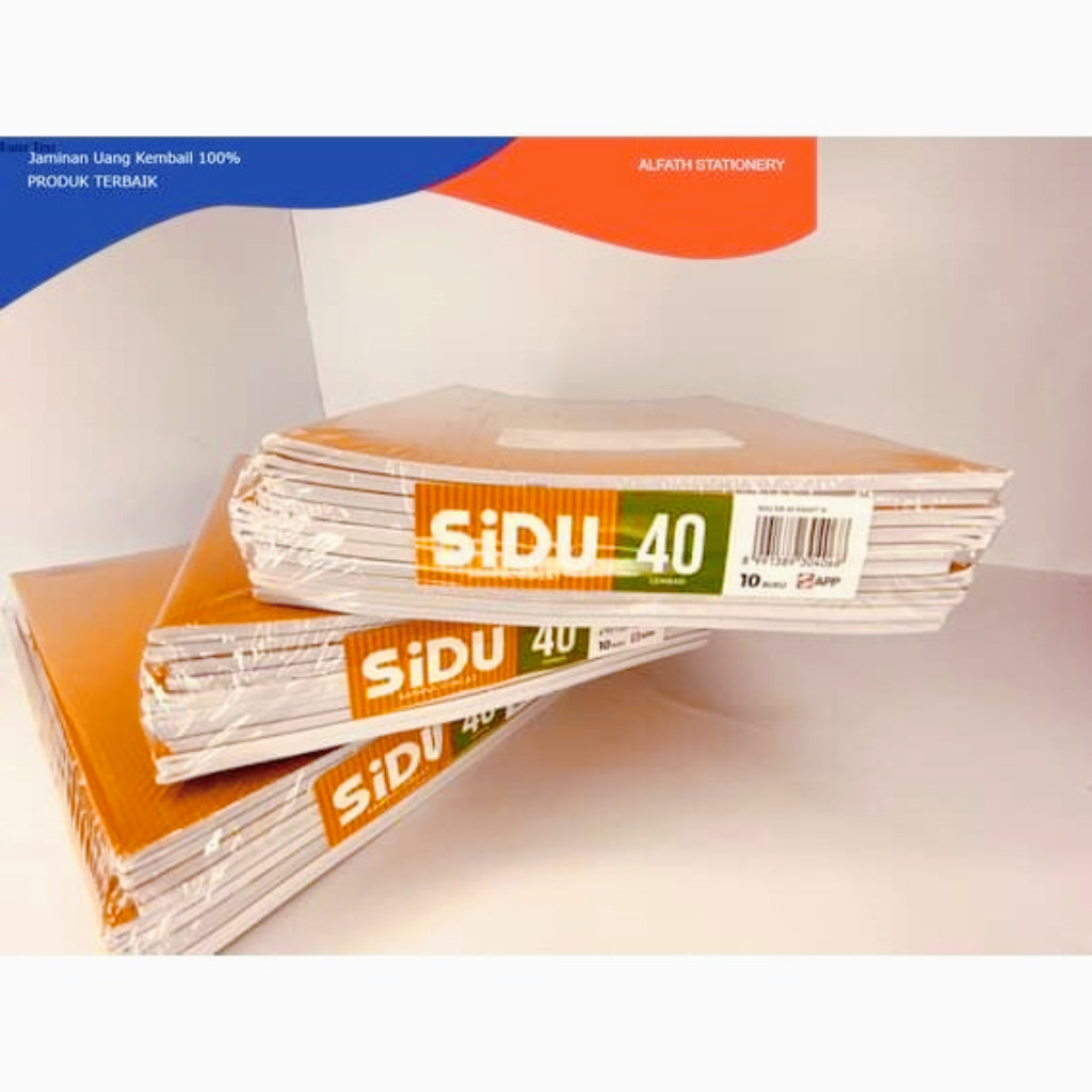 

NYBEBY26 BUKU TULIS SIDU SAMPUL COKLAT KRAFT ISI 40LEMBAR