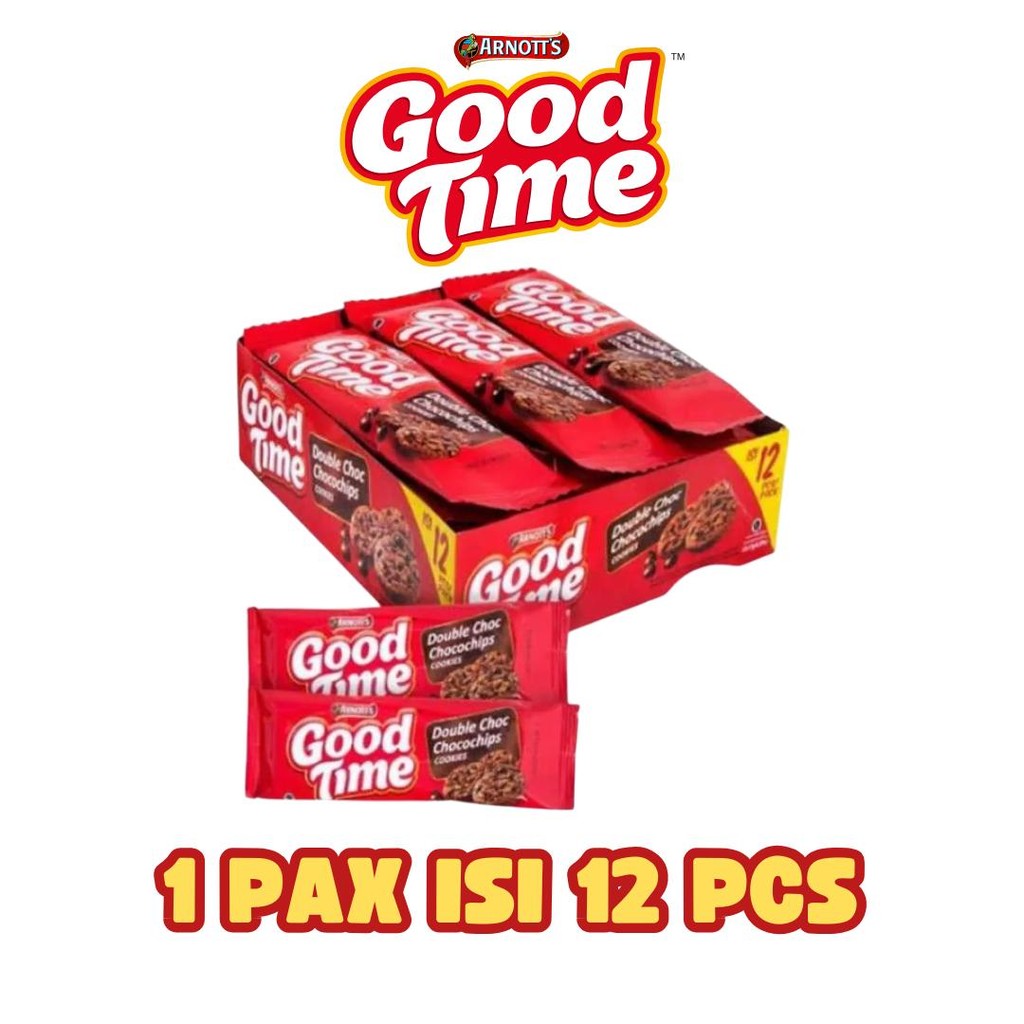 

Good Time 10,6 gram 1 pax isi 12 pcs - Chocolate Snacks