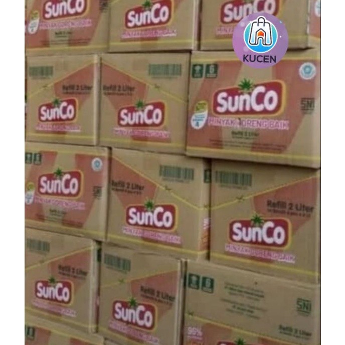 

MINYAK GORENG SUNCO 2 LITER 1 DUS ISI 6 PCS