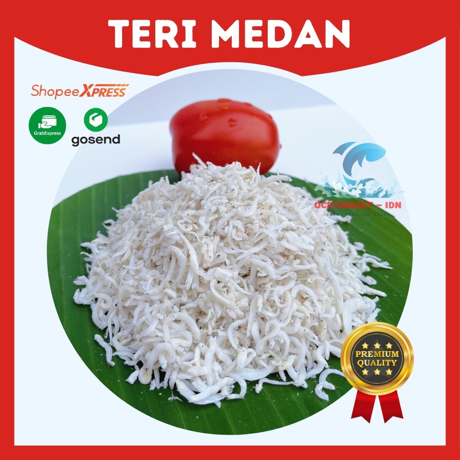 

Ikan Teri Nasi Medan / Teri Toge Asli 500gr Kualitas Super Premium