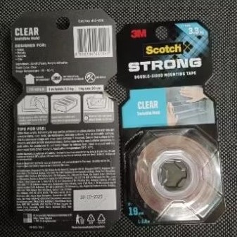 

Double Tape 3M transparan/clear