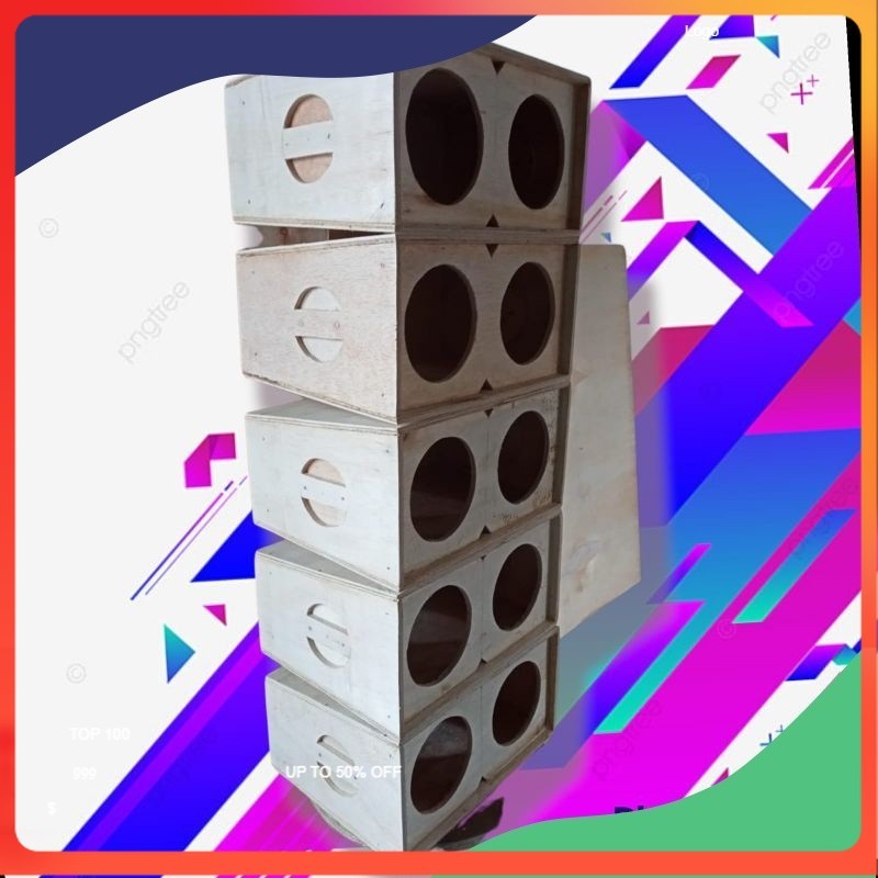 Ready BOX speaker 6.inch dobel