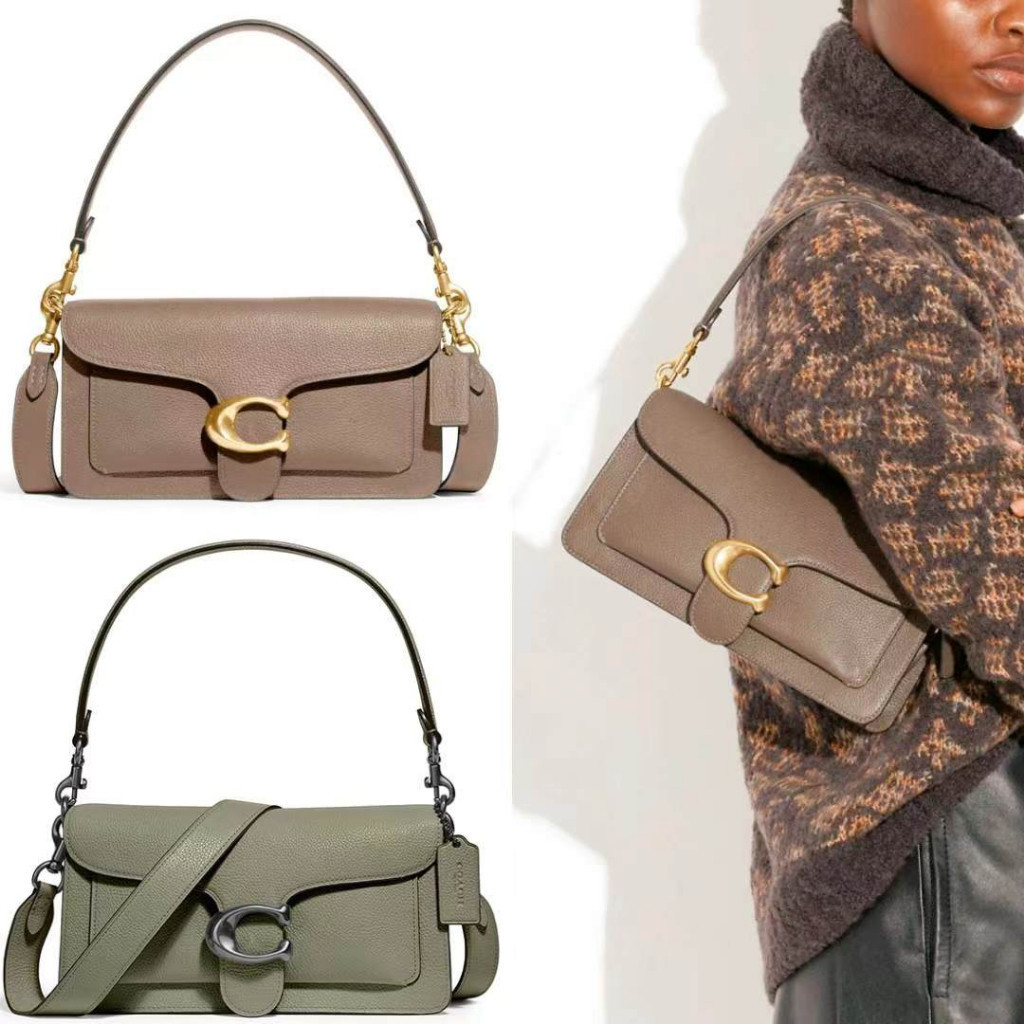 [Instant/Same Day]73995 coach All Leather Material Women Shoulder Bag Cross Body Bag  jsb