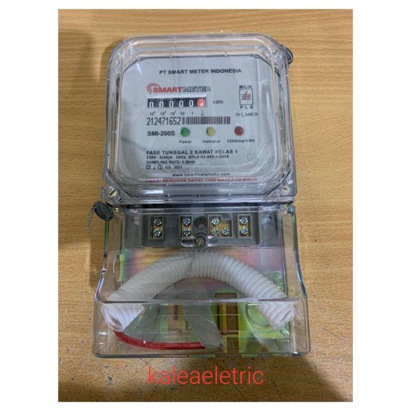 KWH Smart Meter SMI-200s Analog 1Phase 5(40) Pascabayar Tahun