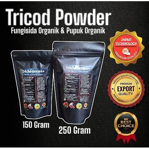 Fungisida organik pengendali jamur busuk akar batang plus sebagai pupuk organik - 150 gram