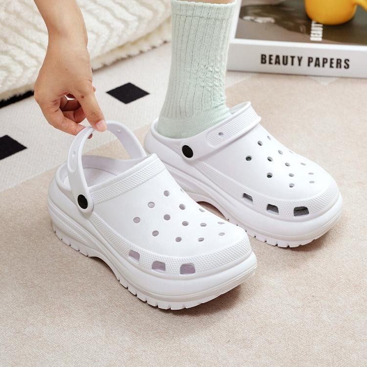 MPH Cross sandal Sandal Kodok Wanita Kekinian Sandal Jelly Wanita Selop Sandal Baim Sandal Wedges Pl