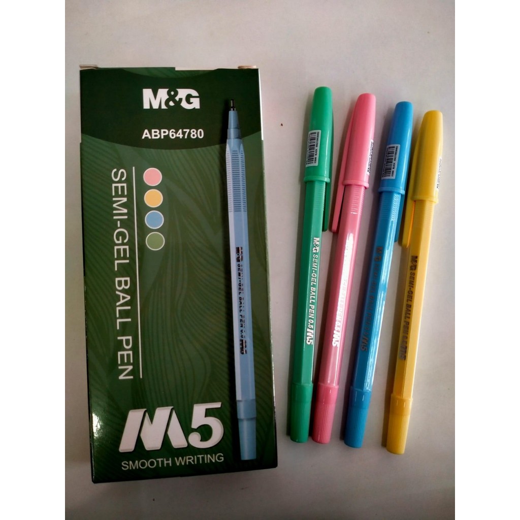 

Pulpen M&G M5 Pastel Black - 1Pack (12pcs)