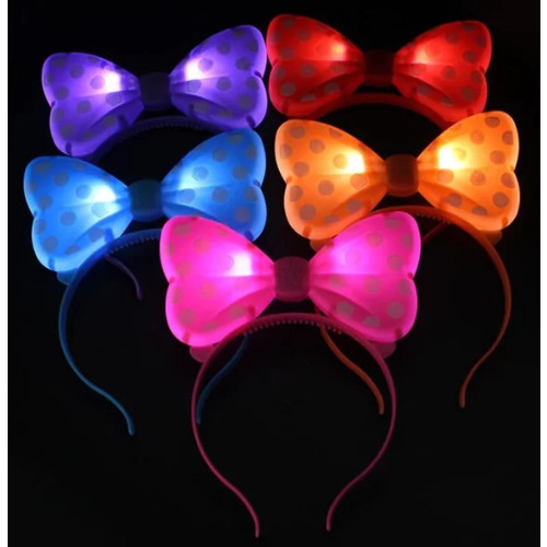 ACC Bando Pita LED Lampu  Warna Warni bando anak bando party