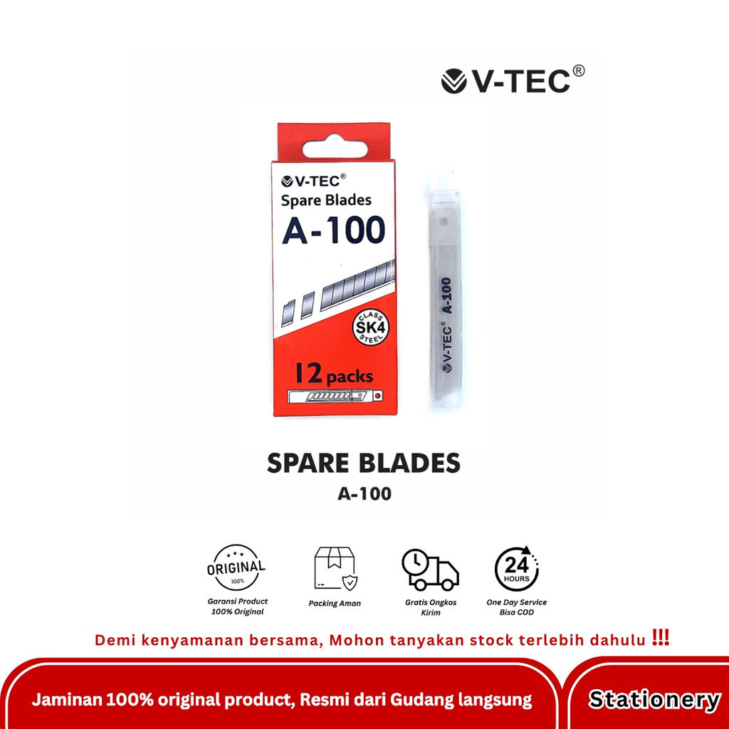 

V-TEC REFILL CUTTER A-100 /PCS