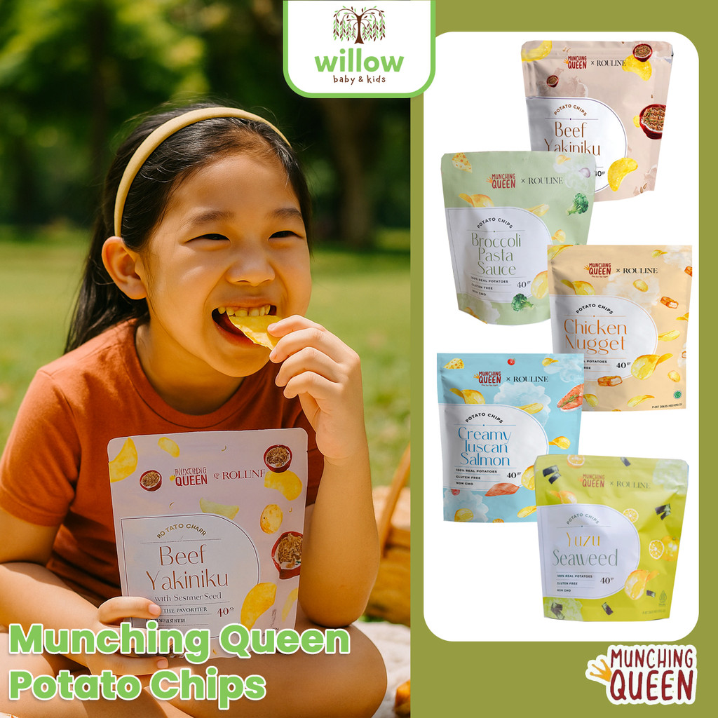 

Snack - Munching Queen x Rouline Potato Chips 40Gr