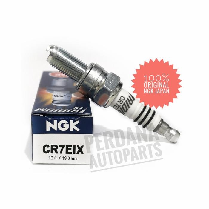 Busi Yamaha Xeon Fi RC Aerox 125 Asli NGK Iridium CR7EIX - Aerox 125