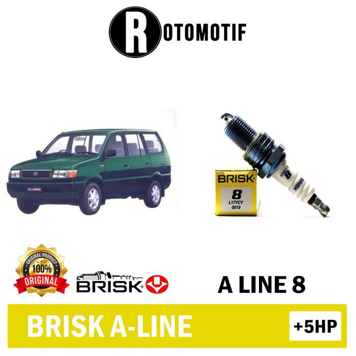 Busi Brisk Mobil Kijang Grand, Kijang Carb / Grand Extra A LINE 8